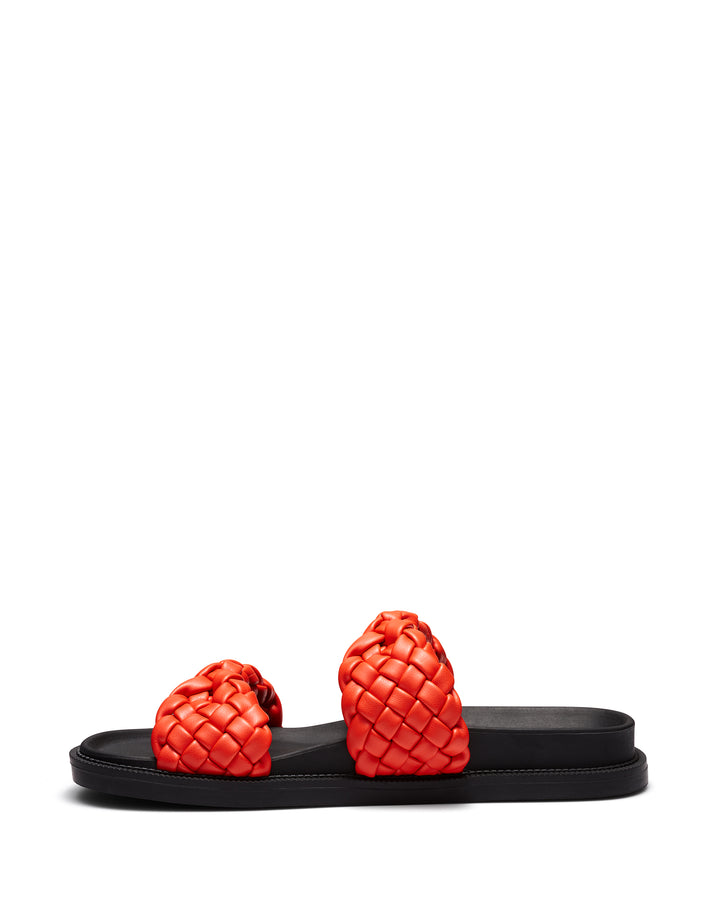 Therapy Shoes Evil Tangerine | Women's Sandals | Slides | Flats | Woven