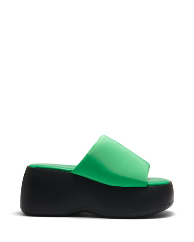 Therapy Shoes x Ella May Ding | Syd Green | Women's Slide | Platform