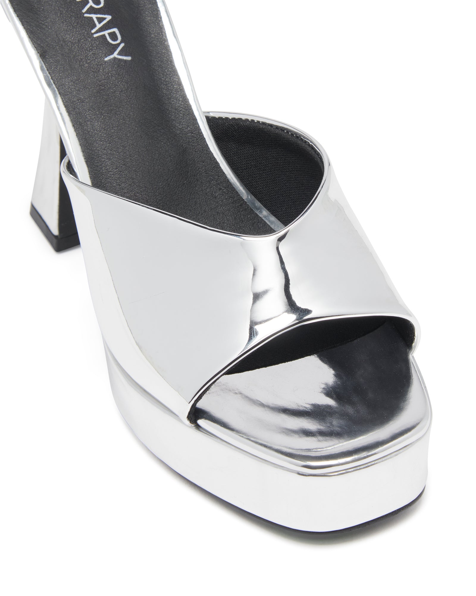 Therapy Shoes Fierce Silver | Women's Heels | Sandals | Platform | Mule