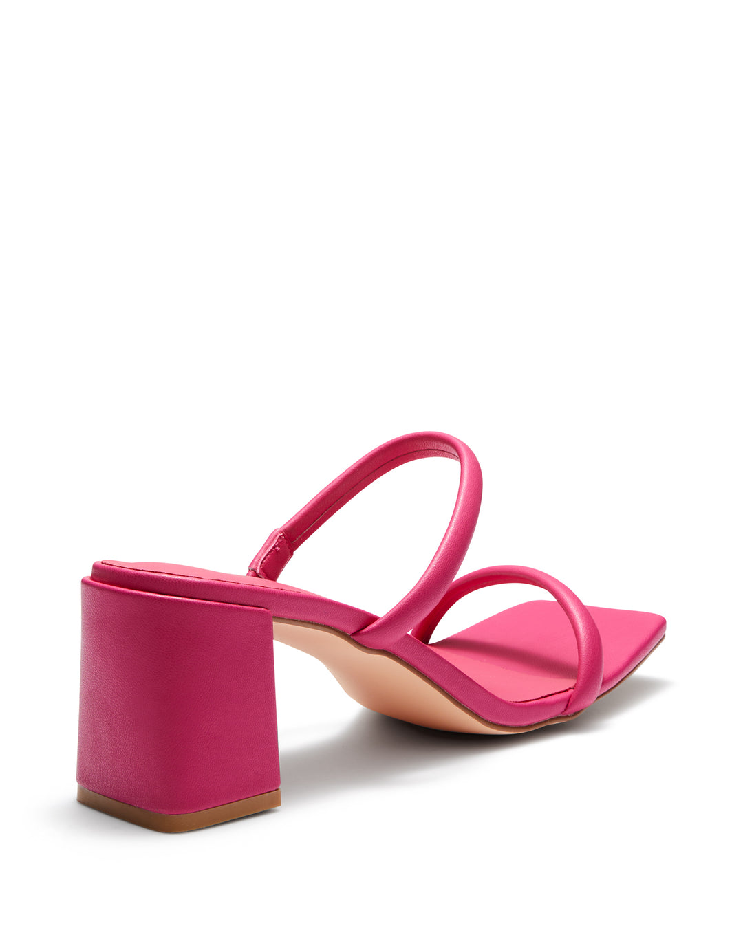 Magenta block heel sandals online