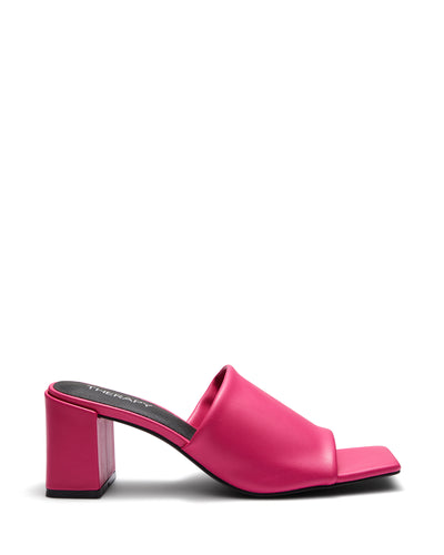 Therapy Shoes Grimes Magenta | Women's Heels | Sandals | Mules | Square Toe