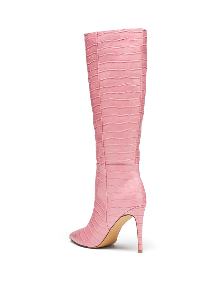 Therapy Shoes Icon Pink Croc | Women's Boots | Tall | Knee High