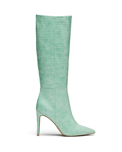 Therapy Shoes Icon Seafoam Croc | Women's Boots | Tall | Knee High