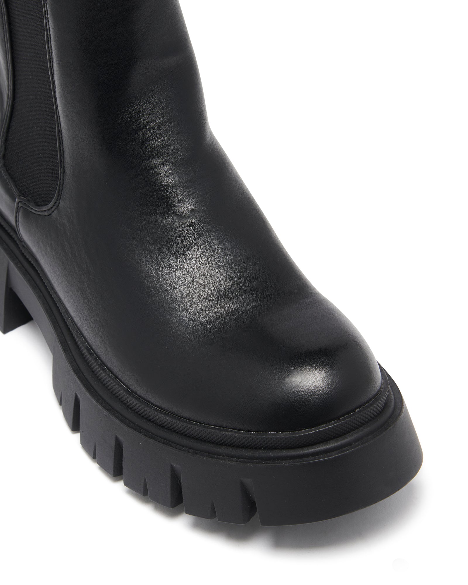 Therapy Shoes Idol Black | Women's Boots | Ankle | Chunky | 90's | Gusset