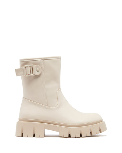 Therapy Shoes Indy Bone | Women's Boots | Mid Calf | Chunky | Grunge