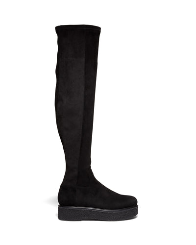 Therapy Shoes Iris Black | Women's Boots | Over The Knee | Platform