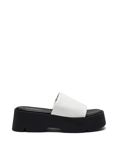 Therapy Shoes Kali White | Women's Sandals | Slides | Platform | Flatform