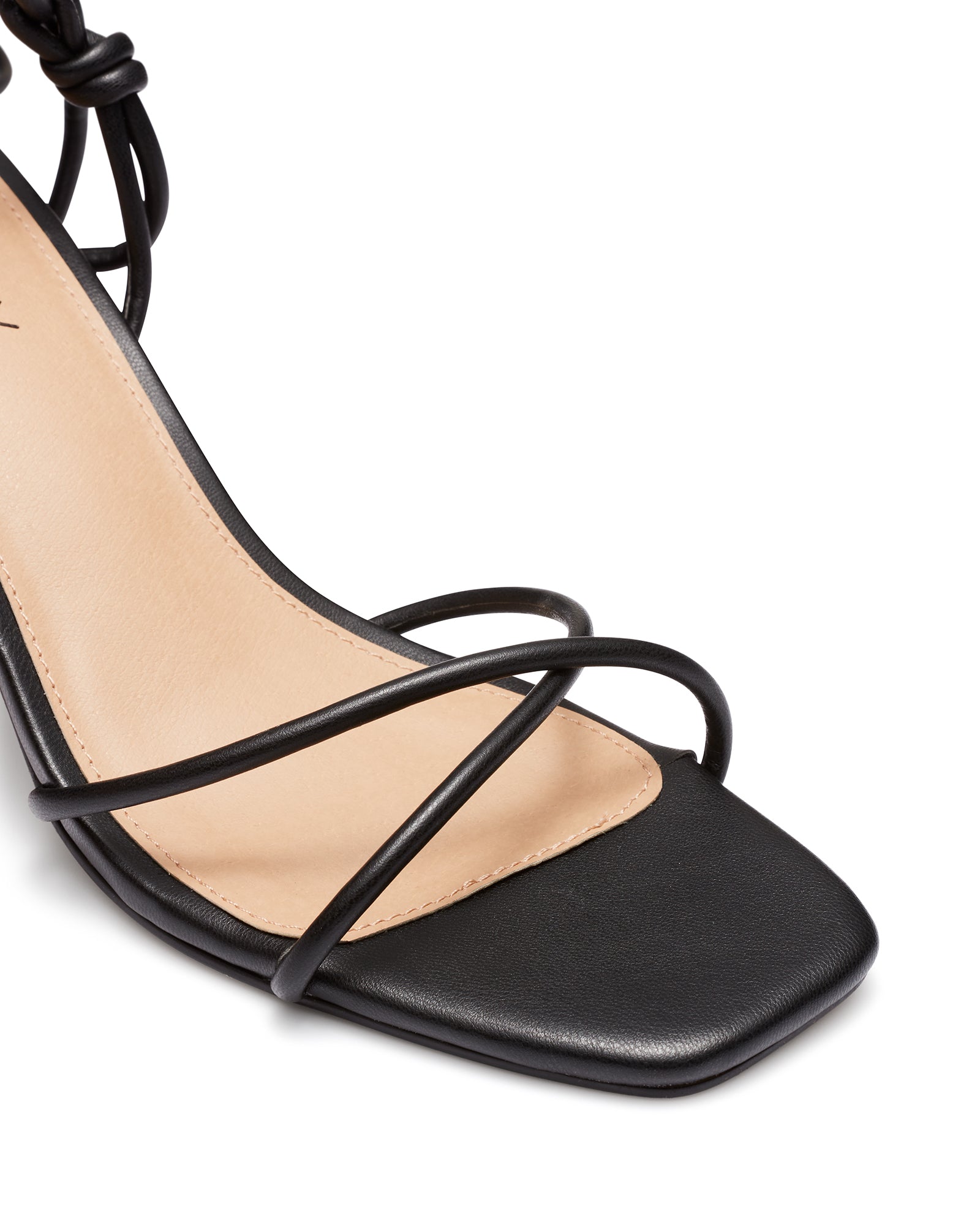 Therapy Shoes Karma Black | Women's Heels | Sandals | Tie Up | Dress