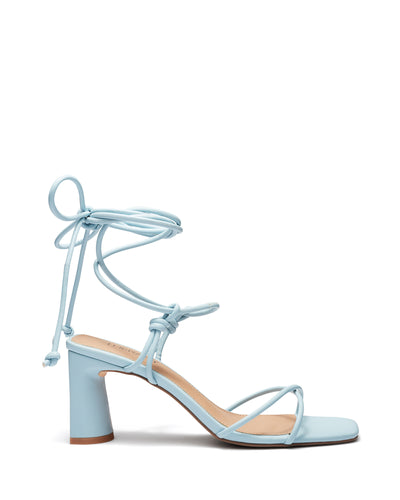 Therapy Shoes Karma Blue | Women's Heels | Sandals | Tie Up | Dress