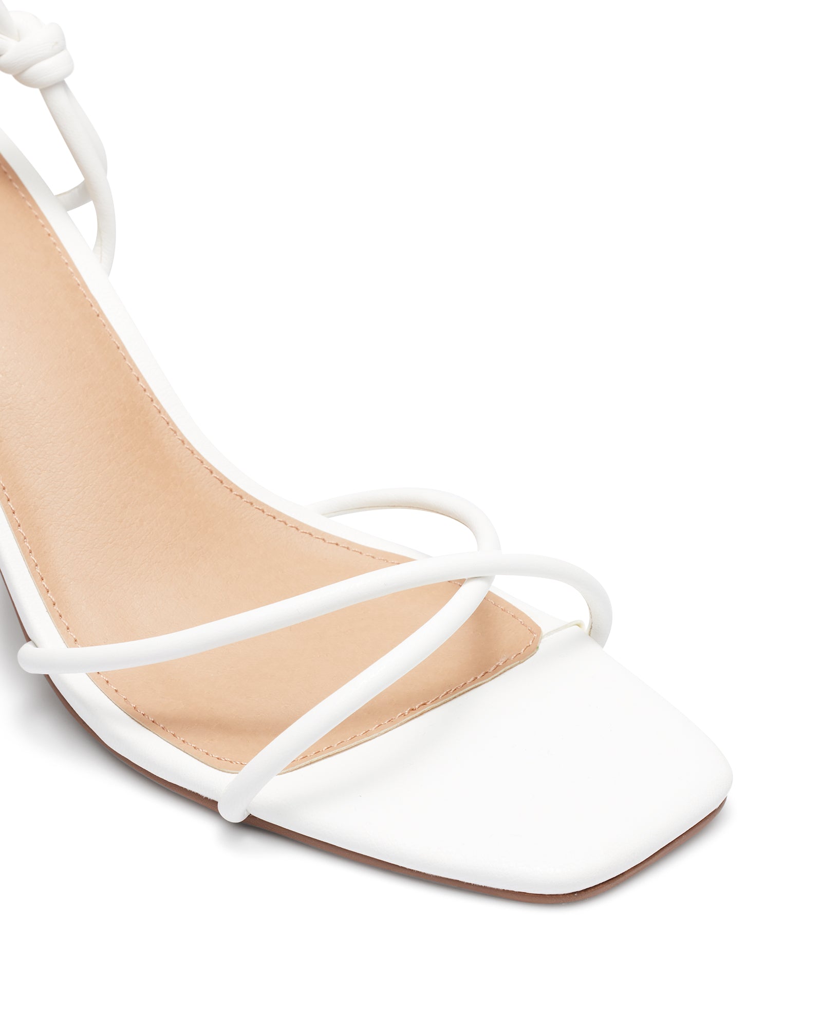 Therapy Shoes Karma White | Women's Heels | Sandals | Tie Up | Dress