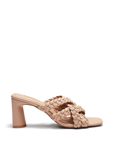 Therapy Shoes Kawaii Latte | Women's Heels | Sandals | Mule | Woven