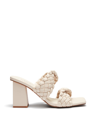 Therapy Shoes Lacey Bone | Women's Heels | Sandals | Mules | Woven