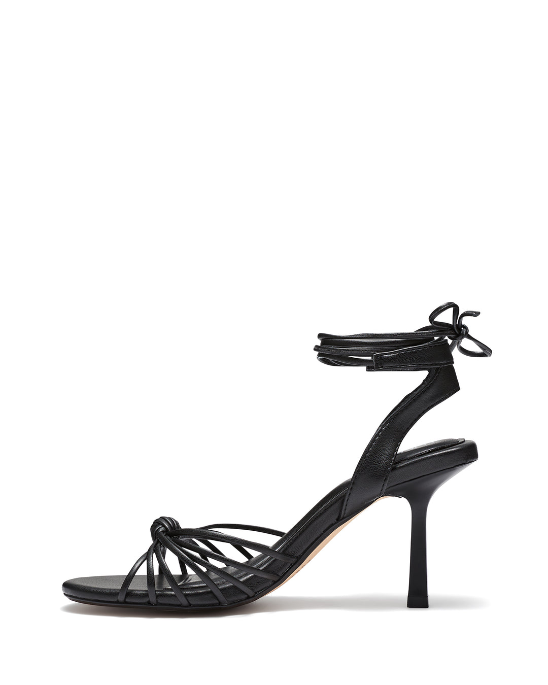 Therapy Shoes Lavish Black | Women's Heels | Sandals | Stiletto | Tie Up 