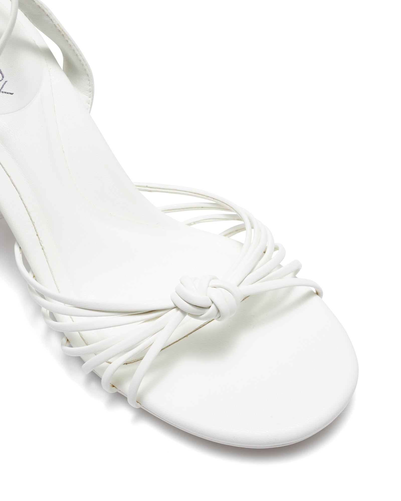 Therapy Shoes Lavish White | Women's Heels | Sandals | Stiletto | Tie Up 