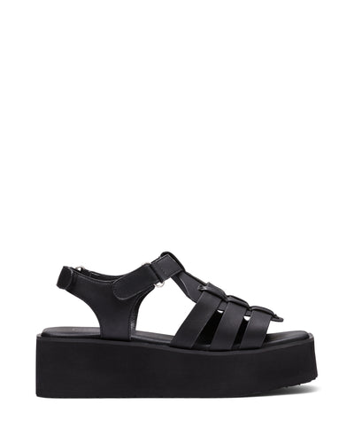 Therapy Shoes Lilo Black | Women's Sandals | Flatform | Platform