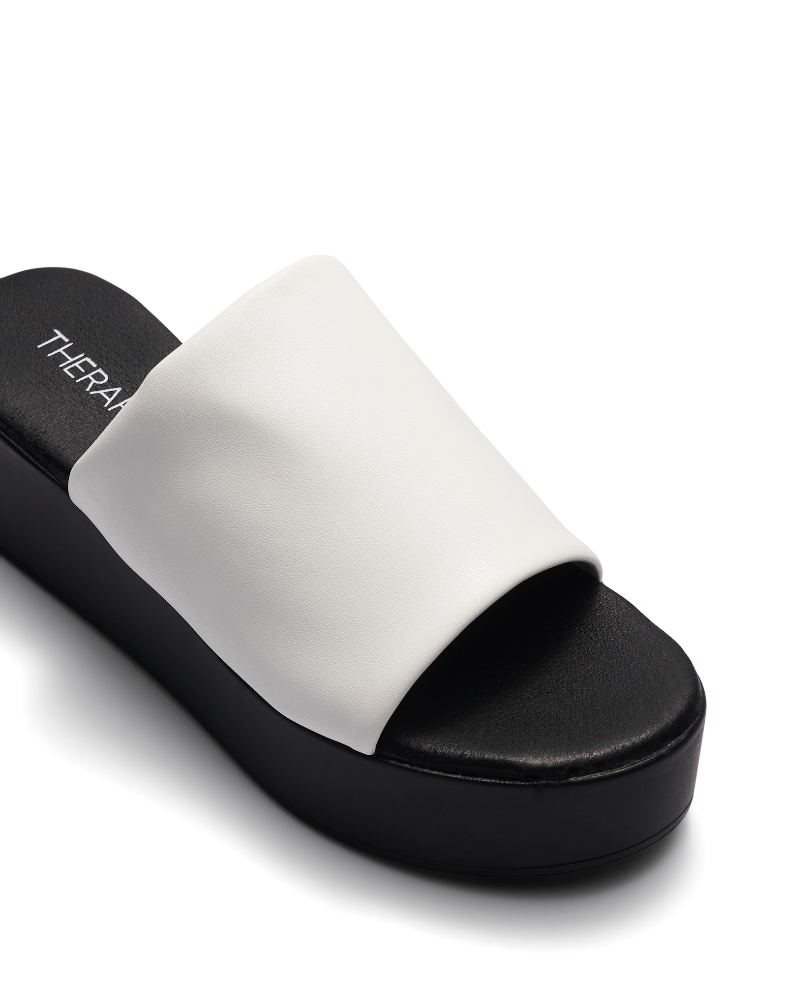 Therapy Shoes Livid White | Women's Slides | Platforms | Sandals 