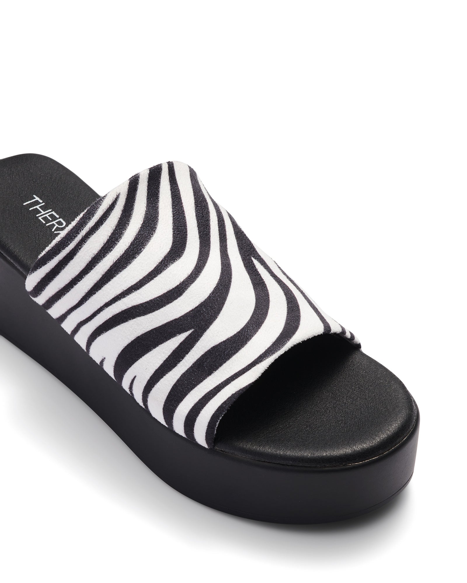Therapy Shoes Livid Zebra | Women's Slides | Platforms | Sandals 