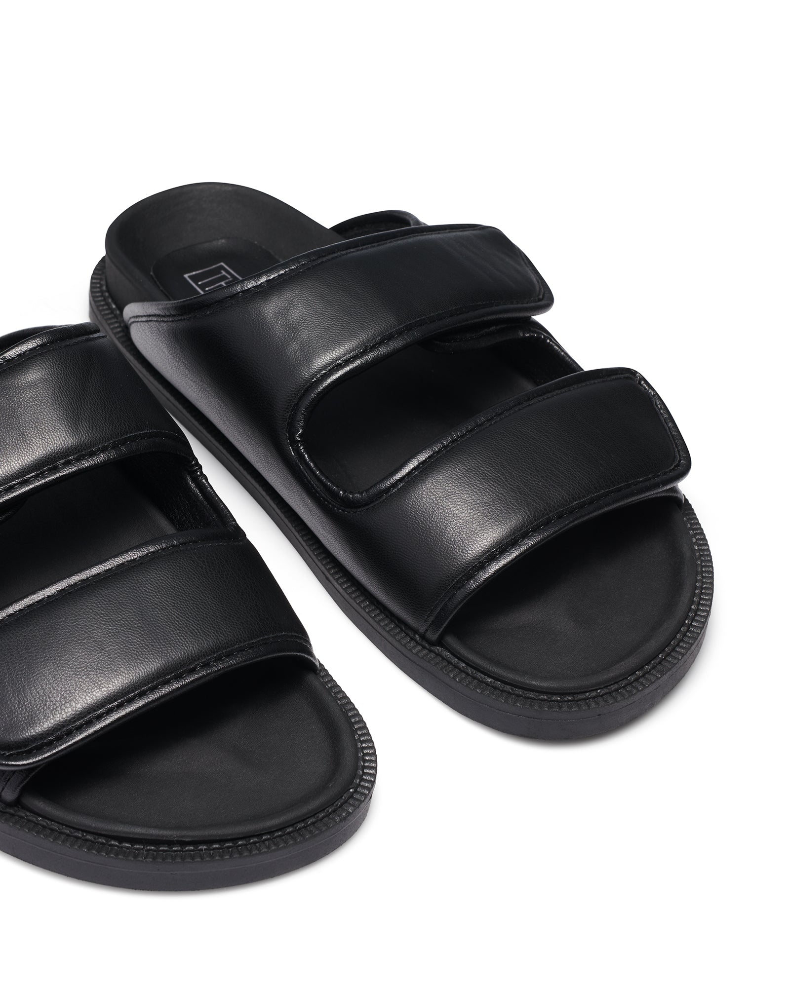 Therapy Shoes Lola Black | Women's Slides | Sandals | Flatform | Flat