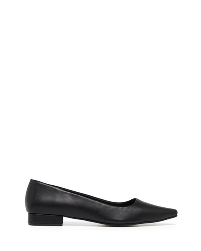 Therapy Shoes Mirage Black Smooth | Women's Heel | Low | Ballet | Flat