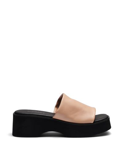 Therapy Shoes Naomi Latte | Women's Sandals | Slides | Platform