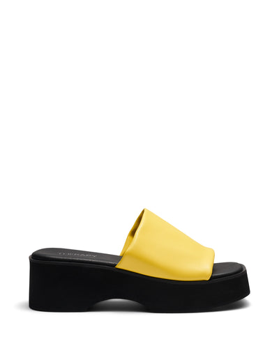 Therapy Shoes Naomi Lemon | Women's Sandals | Slides | Platform