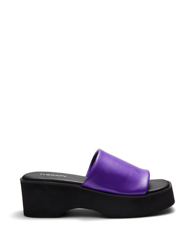 Therapy Shoes Naomi Violet | Women's Sandals | Slides | Platform