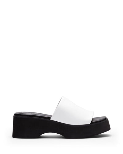 Therapy Shoes Naomi White | Women's Sandals | Slides | Platform
