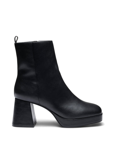 Therapy Shoes Nix Black | Women's Boots | Ankle | Dress | Platform | Block Heel