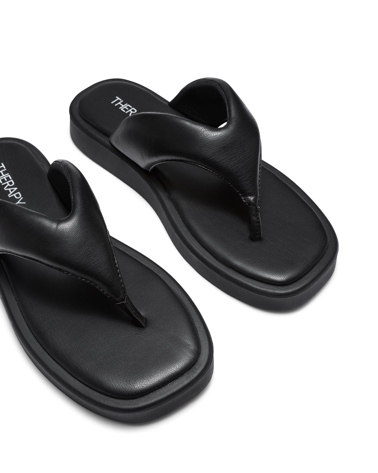 Therapy Shoes Pace Black | Women's Sandals | Slides | Thong | Flatform
