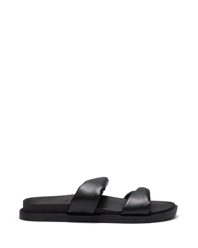 Therapy Shoes Peele Black | Women's Sandals | Slides | Chunky | Flats