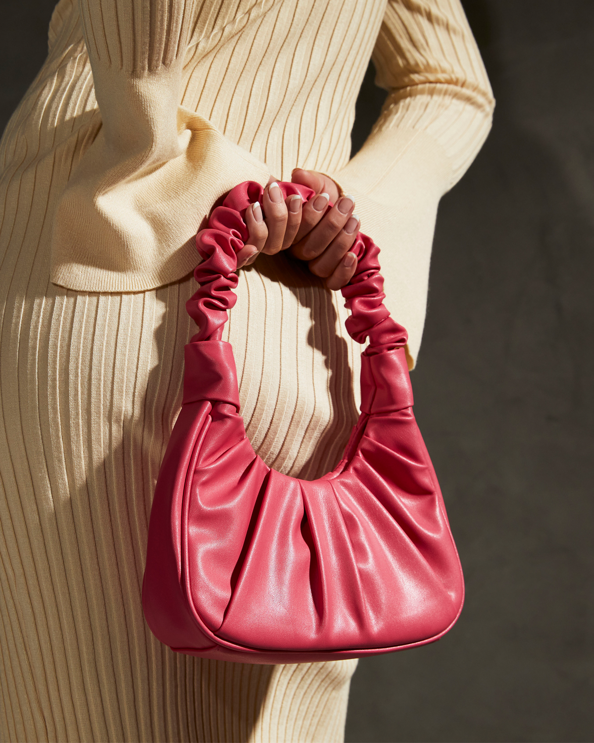 Therapy Shoes Petal Pink | Women's Bag | Handbag | Ruched