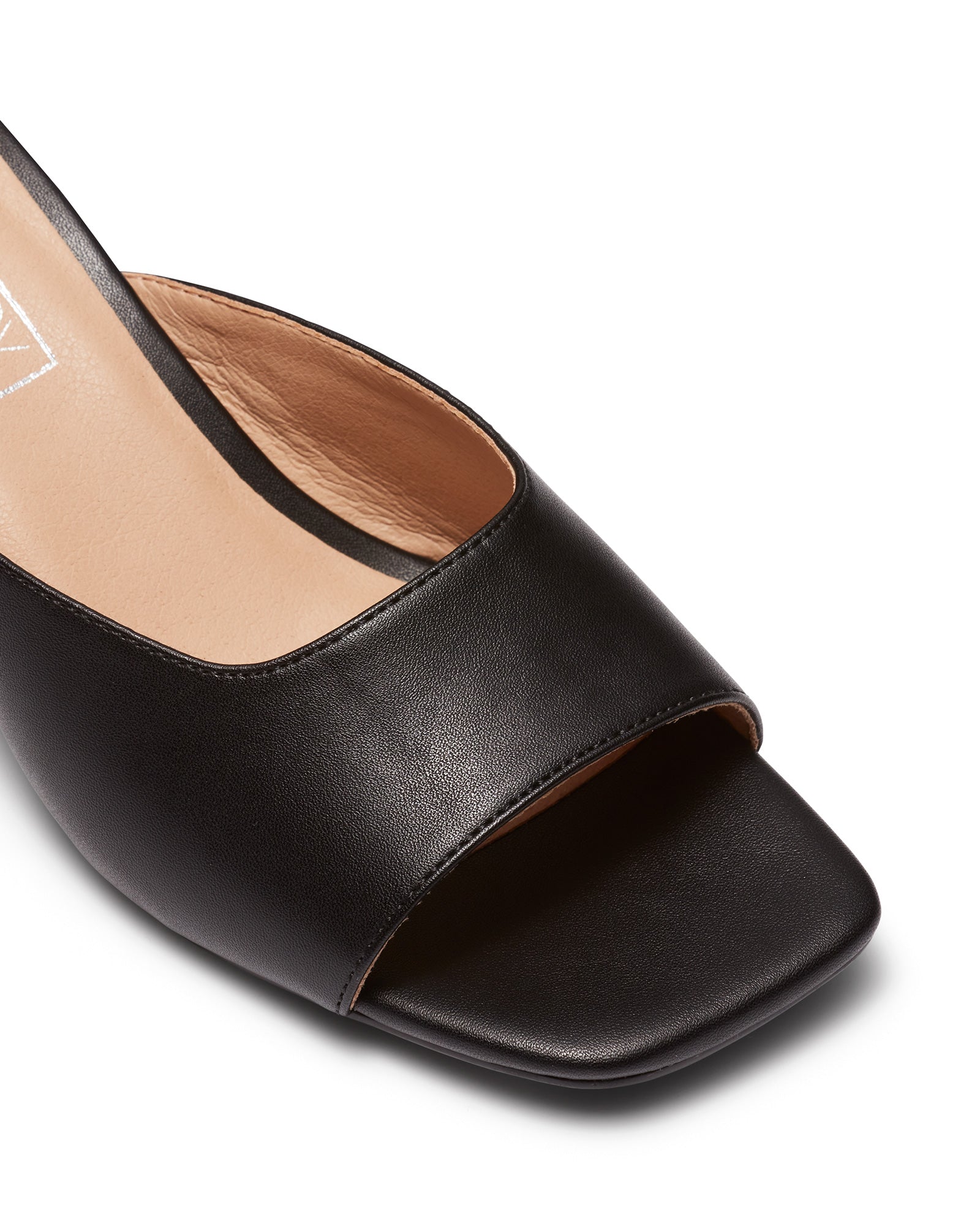 Therapy Shoes Piper Black | Women's Heels | Sandals | Mules | Square