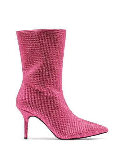 Therapy Shoes Possession Pink | Women's Boots | Stiletto | Dress | Rhinestone