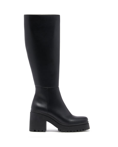 Therapy Shoes Praise Black | Women's Boots | Knee High | Tall | Chunky