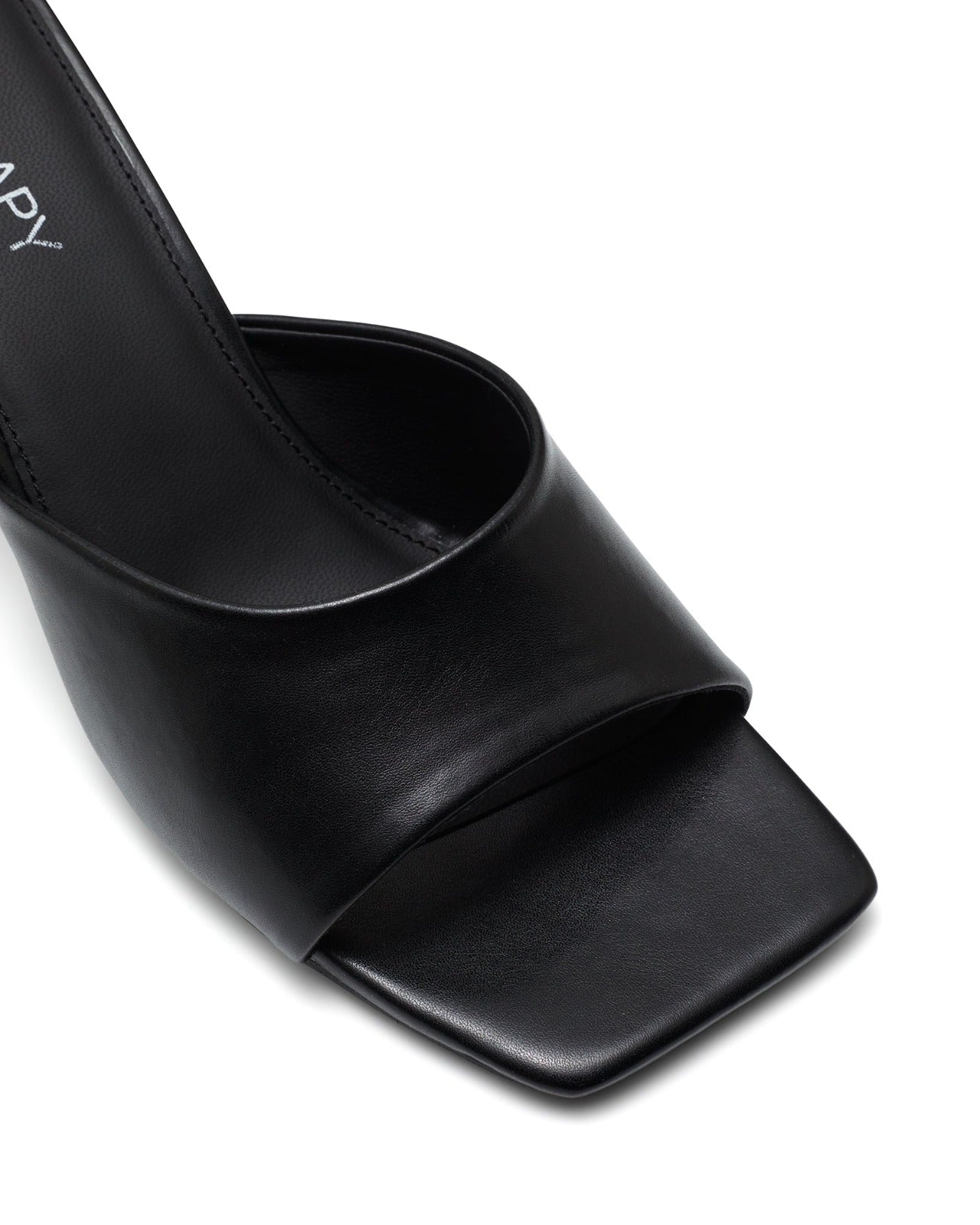 Therapy Shoes Prizm Black | Women's Heels | Sandals | Mule | Square Toe