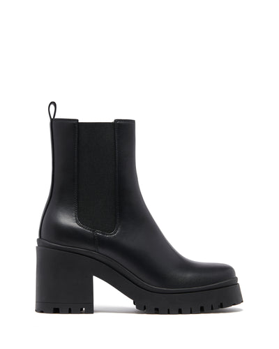Therapy Shoes Promise Black | Women's Boots | Platform | Ankle | Chunky