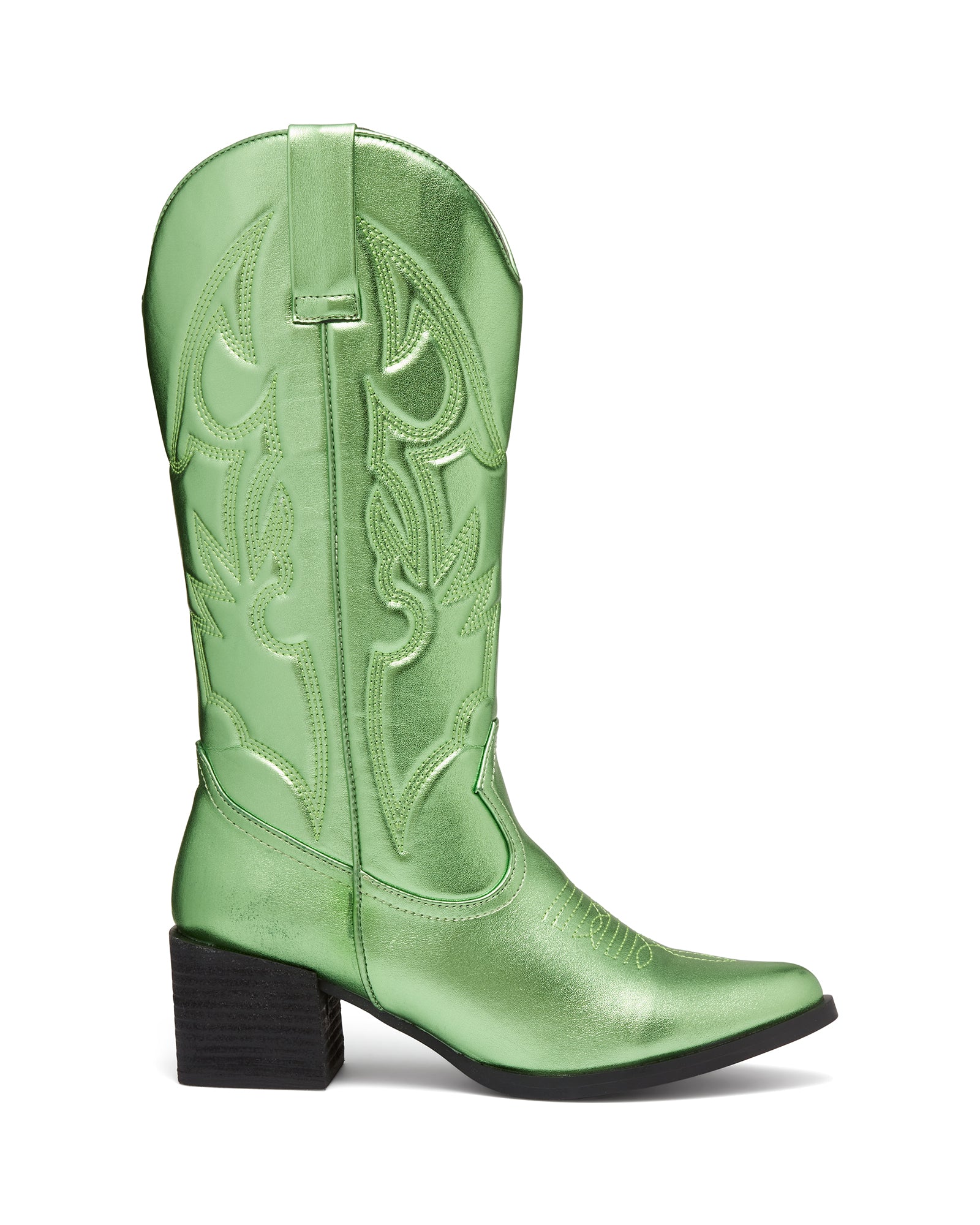 Ranger Cowboy Boot Metallic Lime