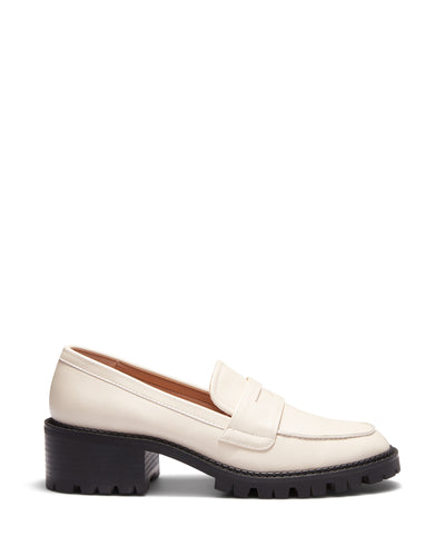 Therapy Shoes Rex Bone | Women's Loafers | Heels | Chunky