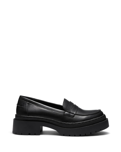 Therapy Shoes Rico Black | Women's Loafers | Flats | Platform | Chunky