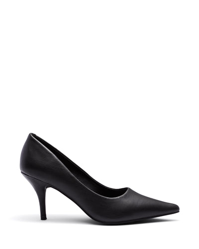Therapy Shoes Sabrina Black Smooth | Women's Heels | Pumps | Office 