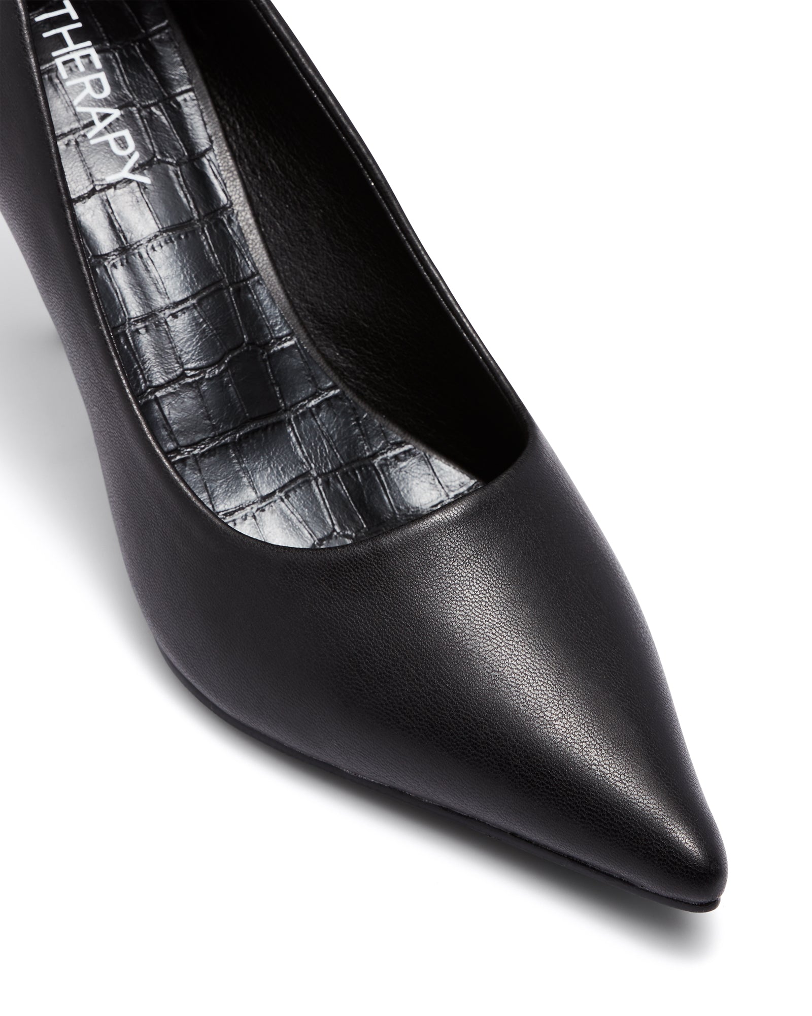 Therapy Shoes Sabrina Black Smooth | Women's Heels | Pumps | Office 