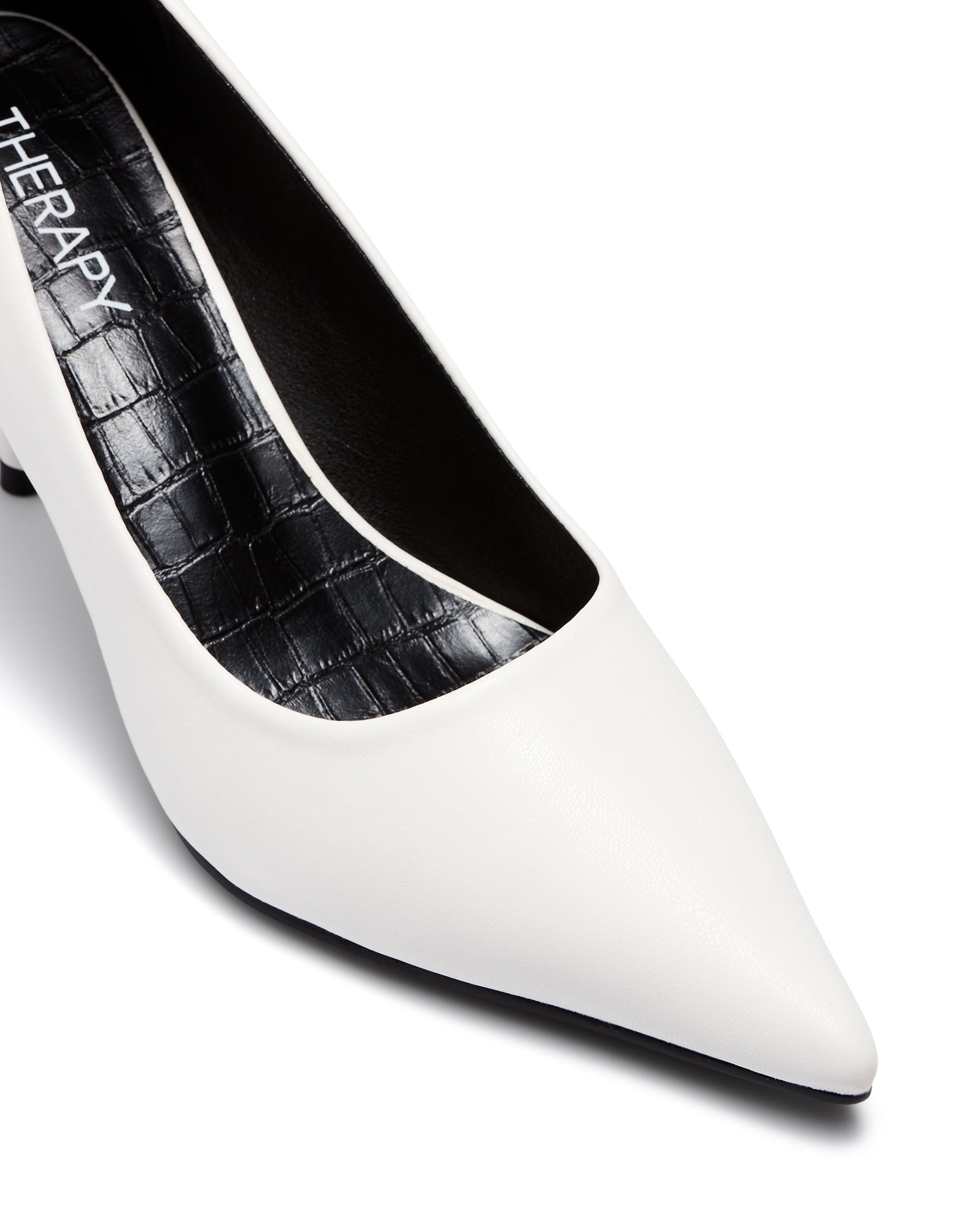 Therapy Shoes Sabrina White | Women's Heels | Pumps | Office 