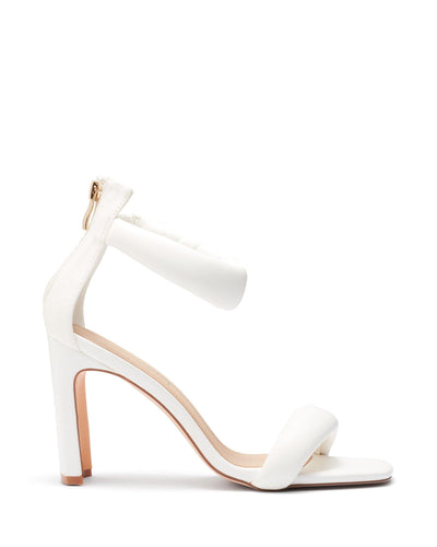 Therapy Shoes Sasha White | Women's Heels | Sandals | Padded Strappy