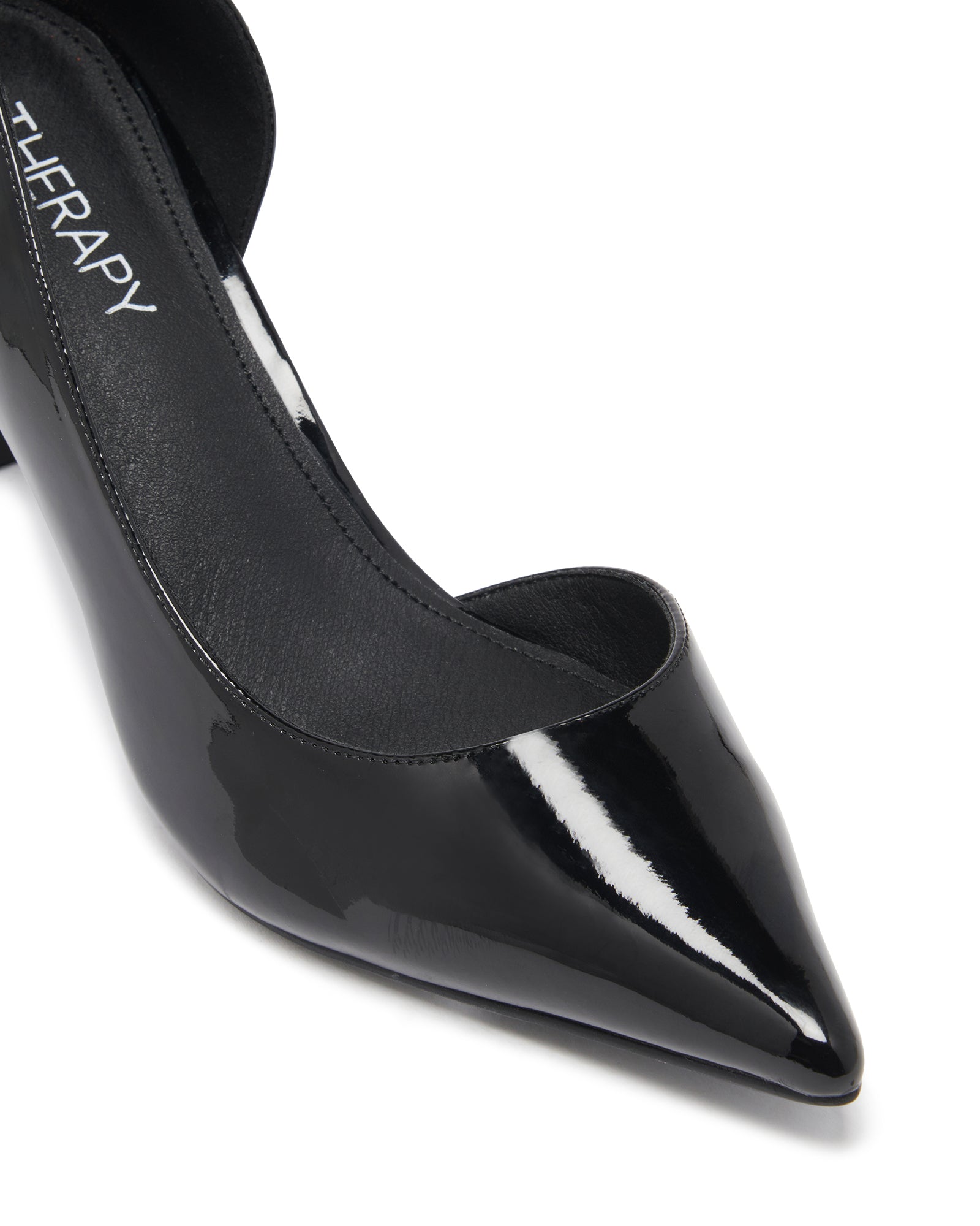 Therapy Shoes Scandal Black Patent | Women's Heels | Pumps | Stiletto
