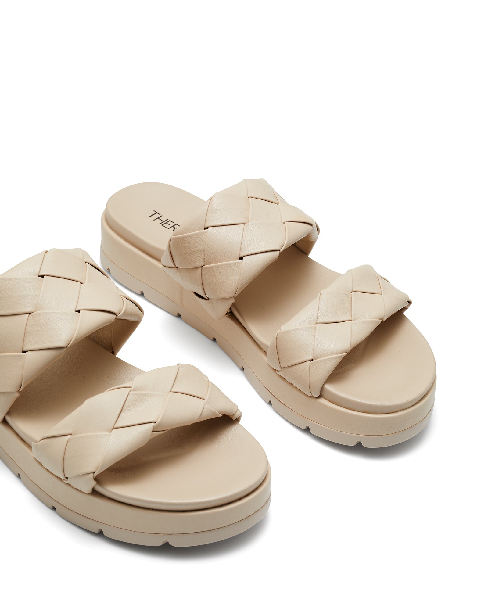 Therapy Shoes Sharpi Bone | Women's Sandals | Slides | Platform | Flatform