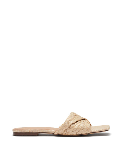Therapy Shoes Shay Natural | Women's Sandals | Slides | Flats | Raffia