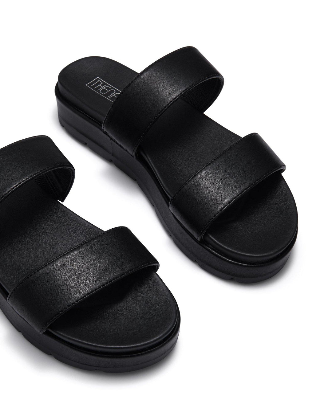 Therapy Shoes Slidin' Black | Women's Sandals | Slides | Platform