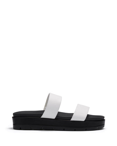 Therapy Shoes Slidin' White | Women's Sandals | Slides | Platform