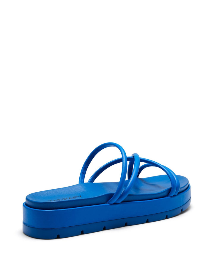Therapy Shoes Sliver Blue | Women's Sandals | Flatform | Platform | Slide
