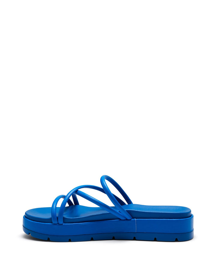 Therapy Shoes Sliver Blue | Women's Sandals | Flatform | Platform | Slide